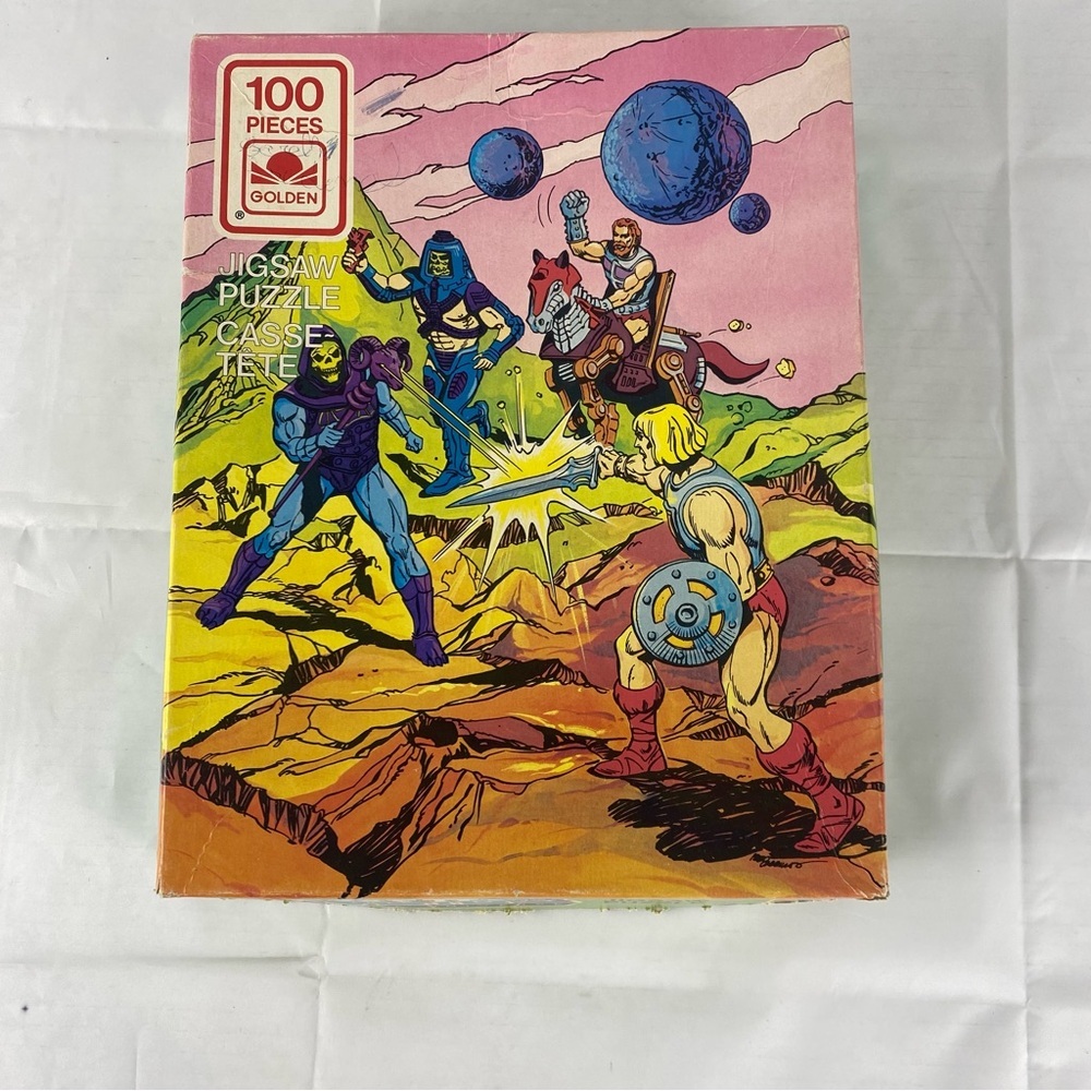 VTG Masters of the Universe – Fearless Foes 100 piece Golden puzzle 1984 Canada